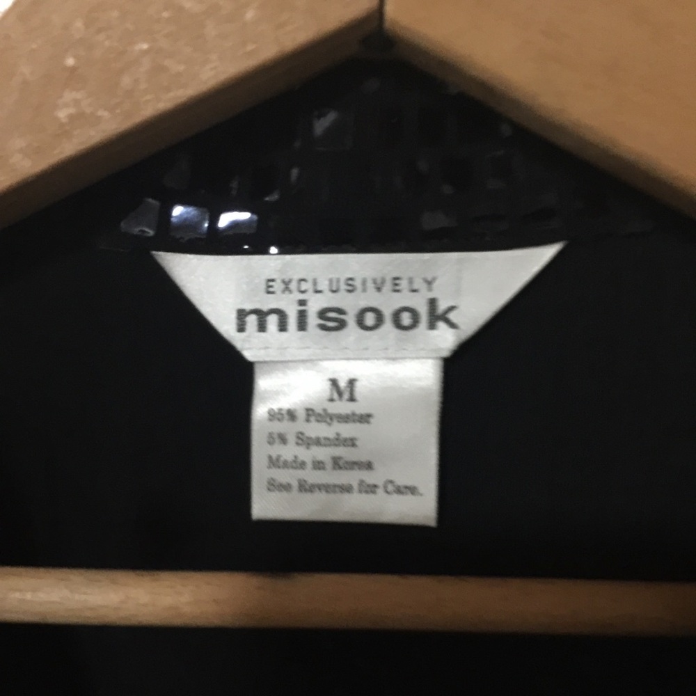 Exclusively Misook Black Zip Jacket - image 4